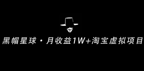 操作简单可复制,分享一个月收益 1W+的正规淘宝虚拟项目【付费文章】-副业资源站 | 数域行者