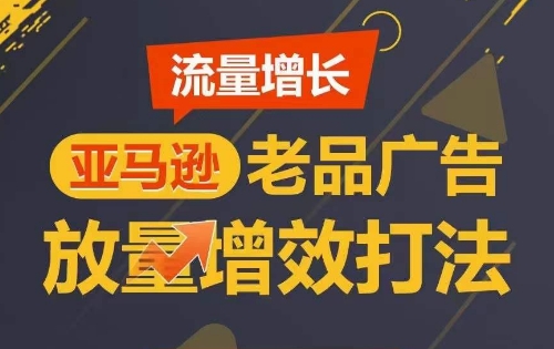 流量增长 亚马逊老品广告放量增效打法，短期内广告销量翻倍-第一资源库