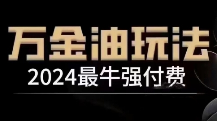 2024最牛强付费，万金油强付费玩法，干货满满，全程实操起飞（更新25年04月）-第一资源库