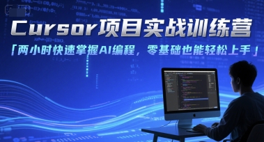Cursor项目实战训练营，两小时快速掌握AI编程，零基础也能轻松上手-第一资源库