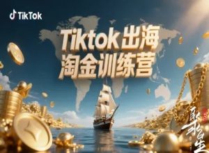 Tiktok出海淘金训练营，跨境电商TK实战变现-第一资源库