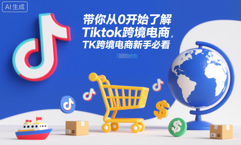 带你从0开始了解Tiktok跨境电商，TK跨境电商新手必看-第一资源库