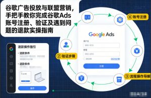 谷歌广告投放与联盟营销，手把手教你完成谷歌Ads账号注册、验证及遇到问题的退款实操指南-第一资源库