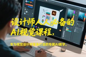 设计师人人必备的AI视觉课程,专为视觉设计师量身打造的专属AI教学-第一资源库