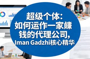 超级个体:如何运作一家賺钱的代理公司,Iman Gadzhi核心精华(双语字幕)-第一资源库