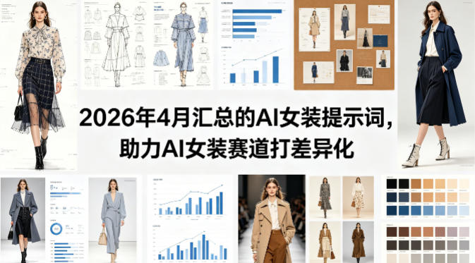2026年4月汇总的AI女装提示词，助力AI女装赛道打差异化-第一资源库