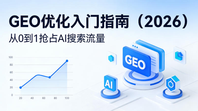 【最新】GEO优化入门指南（2026），从0到1抢占AI搜索流量-第一资源库
