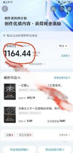 抖音某博主的创业正能量手绘素描短视频全流程教学，手把手教你做号变现，撸创作者伙伴计划收益-第一资源库