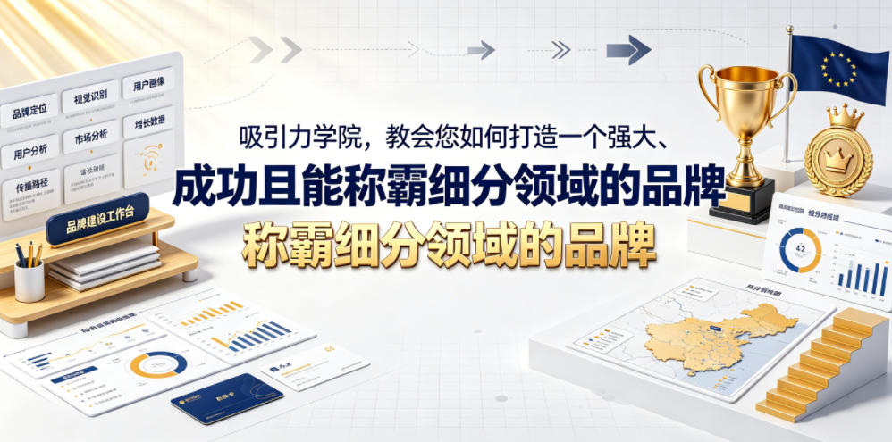 吸引力学院，教会您如何打造一个强大、成功且能称霸细分领域的品牌！【原创双语字幕】-第一资源库