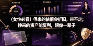 付费文章：（女性必看）借来的估值会折旧，带不走；挣来的资产能复利，跟你一辈子-第一资源库