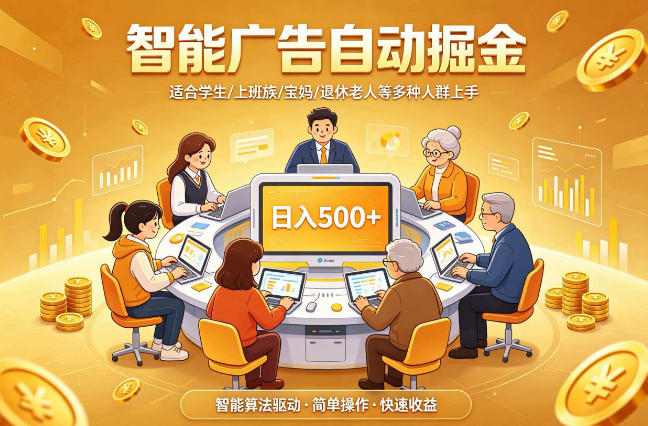 2026年最好做的项目：自动掘金项目，小白轻易上手，单日轻松收入500+【揭秘】-第一资源库