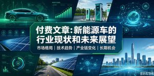 付费文章:新能原车的行业现状和未来展望-第一资源库