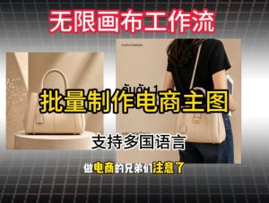 批量复刻电商爆款主图工作流搭建教学,批量下载,支持多国语言,不管是国内电商还是跨境店群都能用-第一资源库
