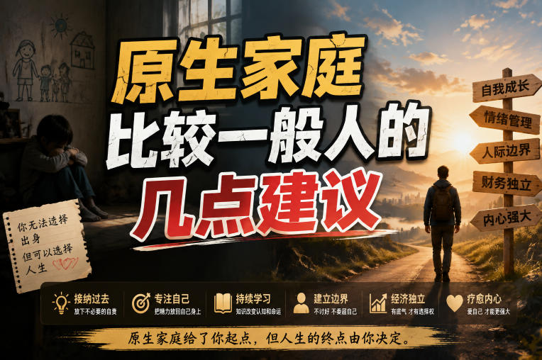 付费文章：给原生家庭比较一般人的几点建议-第一资源库