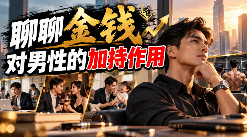 某公众号付费文章：聊聊金钱对男性的加持作用-第一资源库