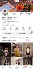 快手22.3W粉丝博主的美女跳舞视频搬运教学，快手MT搬运，一分钟一条视频，简单易学好上手，撸磁力万合收益-第一资源库